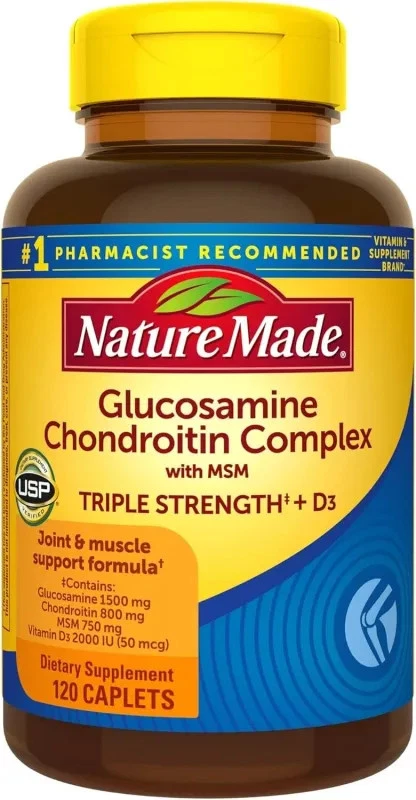 Nature Made Glucosamine Chondroitin Complex with MSM, Dietary Supplement for Joi - Image 1 of 4