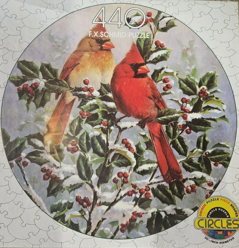 F.X. Schmidt 400pc Cardinal Circle Puzzle - Изображение 1 из 1