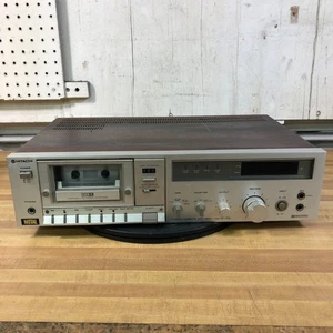 Vintage Hitachi Cassette Deck D-75S Made In Japan Plays Metal Tapes (WORKS) - Picture 1 of 9