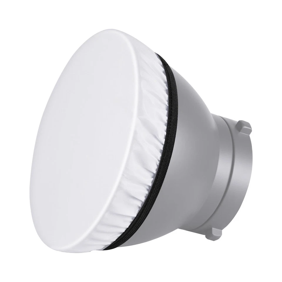 Neewer 2-Pack 7" Diffuser Socks for Studio Strobe Reflector Portrait Video Shoot - Image 1 of 4