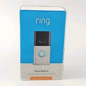 Nuevo TIMBRE ANILLO SELLADO 4 vistas previas de video protección visión nocturna cámara hablar - Imagen 1 de 6