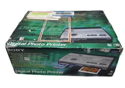NEW OPEN BOX Sony DPP-MS300 Digital Photo Printer Rare Thermal Vintage - Image 1 of 4