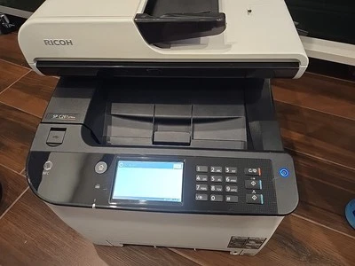 RICOH SP C261sFNw Multifunction Color Laser Printer with Toner - Image 1 of 4