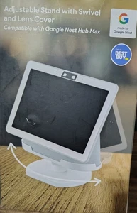Google Nest Hub Max Soporte Ajustable con Giratorio y Cubierta de Lente Wasserstein - NUEVO - Imagen 1 de 2
