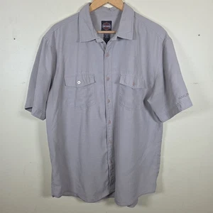 Harley-Davidson Herren Kurzarm Button-Down Hemd Grau XL - Bild 1 von 6