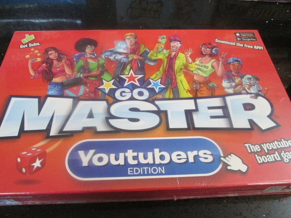 go master youtubers edition board game, new and sealed - Image 1 of 1
