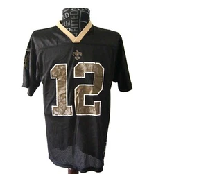 Camiseta de fútbol americano juvenil Reebok New Orleans Saints NFL #12 Marques Colston XL 18-20 - Imagen 1 de 7
