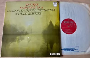 Philips SAL 3570 DVORAK SYMPHONIE NR. 6 LP ROWICKI NR NEUWERTIG - (1972) ENGLAND - Bild 1 von 2
