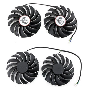 Cooling Fan For MSI GTX1080ti 1080 RX470 1070ti 1070 1060 GAMING Graphics Card - Picture 1 of 8