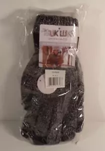 Muk Luks Women's Touchscreen Knit Gloves ~ Black & White ~ Brand New! - Picture 1 of 1