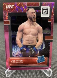 Joe Pyfer /79 Rated Rookie Pink Velocity 2023 Panini Donruss Optic UFC #107 - Picture 1 of 2