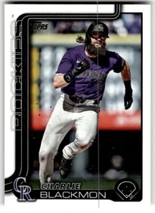 2025 Topps Series 1 - Charlie Blackmon #311 NM - Picture 1 of 2