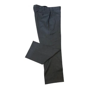 Hiltl Mens Ultimate Trouser Super 100's Virgin Wool 38" Graphite Gray - Picture 1 of 6