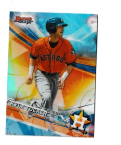 2017 Bowman's Best REFRACTOR #TP-23 KYLE TUCKER Astros Chicago Cubs - Picture 1 of 2