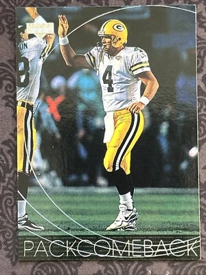1998 Upper Deck Green Bay Packers II - Pack Comeback #66 Brett Favre - Image 1 of 2