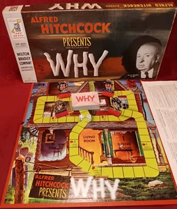 De colección Milton Bradley Alfred Hitchcock Presenta Por Qué 1958 Completo Por Favor Leer - Imagen 1 de 17