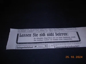 orig. Werbung Reklame Annonce Maggi Kreuzstern 1910 Nicht beirren lassen - Picture 1 of 1