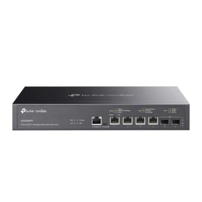 TP-Link SX3206HPP | Omada 6-Port 10GE L2+ Managed Switch | 4* 10GE PoE++ Ports - Image 1 of 4