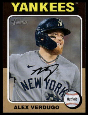 2024 Topps Heritage Mini Alex Verdugo #275 - Image 1 of 2