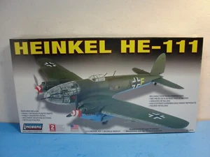 2008 LINDBERG 1/72 Model Kit HEINKEL HE-111 Military Aircraft No.70510 Sealed - Picture 1 of 6
