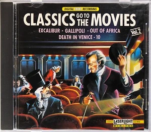 Classics Go To The Movies Vol 2 [CD 1990 Laserlight Digital] Compilation USA - Picture 1 of 4