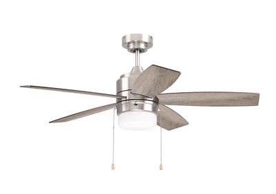 Miseno MCF31307 44" 5 Blade LED Indoor Ceiling Fan - Nickel - Image 1 of 4