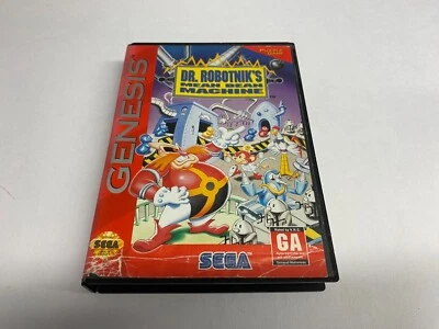 SEGA Genesis Dr. Robotnik's Mean Bean Machine !! Complete !! Fun Game !! - Image 1 of 3