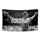Conquer Flag for Arnold Schwarzenegger 3×5 Feet Funny Poster Banner Wall Outd...