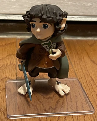 NLP Frodo Baggins Lord of the Rings Figure 4 Inch w/ Base - Image 1 of 4