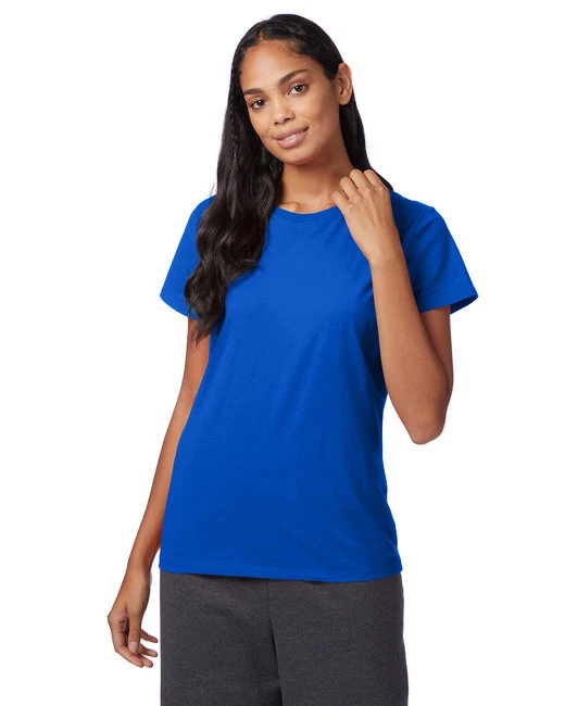 Hanes SL04 Ladies Perfect-T T-Shirt - Image 1 of 1
