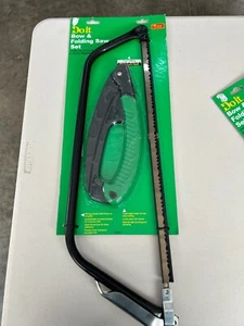 New DO IT BEST 21 in. Bow Hand Saw Plus Professional Folding Pruning Saw Set - Picture 1 of 6