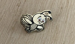 De colección Tono Dorado Miel Abejorro Solapa Sombrero Pinback Corbata Tac Corazones en Ojos - Imagen 1 de 5