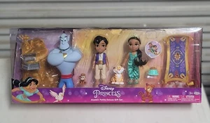 Disney Princess ☆ Jasmine & Aladdin Deluxe Gift Set ☆ Doll Petite 5” ☆ BRAND NEW - Picture 1 of 2