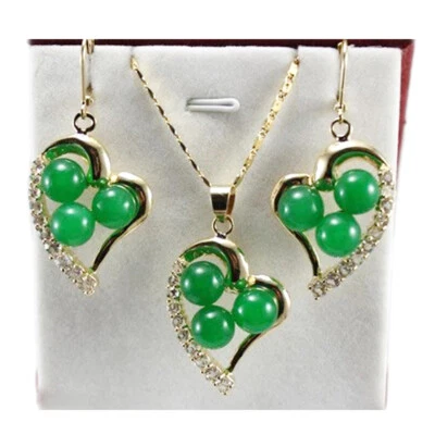 Moda Concha Perla Gota de Agua Colgante Collar Pendientes Conjuntos de Joyería para Mujer Foto 1 de 4