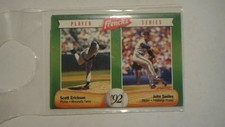 1992 French's Baseball Cards Sealed Hangtag Pack, 3 Cards Erickson/Smiley.