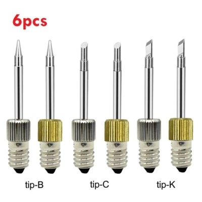 Soldering Iron Tips Resistant Replacement Soldering Iron Tip Battery E10 - Image 1 of 4