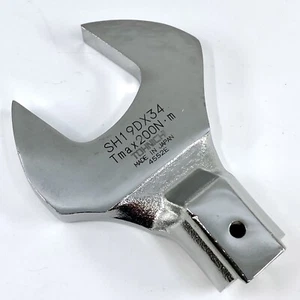 Accesorio de cabeza de llave dinamométrica genuino TOHNICHI SH19DX34 19D 34 mm máximo 200 Nm - Imagen 1 de 3