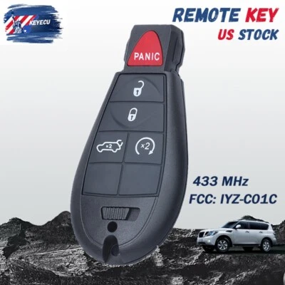 for Jeep Grand Cherokee 2008 2009 2010 - 2013 Keless Remote Key Fob M3N5WY783X Foto 1 de 4