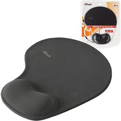 Mousepad ergonomico Trust Bigfoot nero - Immagine 1 di 4