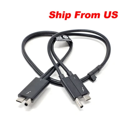 Type-C For HP Thunderbolt 3 Dock Station G2 Combo Cable L25667-001 L25667-002  - Image 1 of 4
