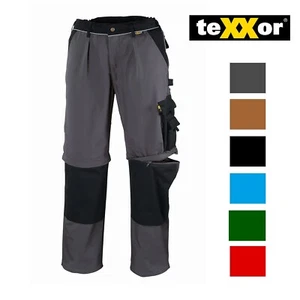 TEXXOR Arbeitshose TOBAGO Canvas Bundhose ZIP Hosenbeine Hose 2 in 1-OF  - Bild 1 von 9