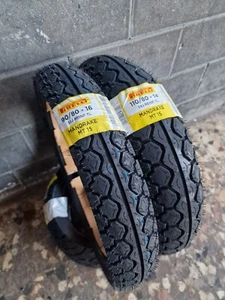 Coppia GOMME 90/80-16 51J 110/80-14 59J PIRELLI MT15 DOT2024 - Foto 1 di 4