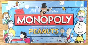 NUEVO 2010 "Monopoly - PEANUTS*Charlie Brown Edición Coleccionista" Juego Edades 8+ - Imagen 1 de 5