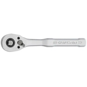 CRAFTSMAN LOGO 1/4in. DRIVE QUICK RELEASE RATCHET HANDLE  CMMT81747 OR 86721 - Picture 1 of 2