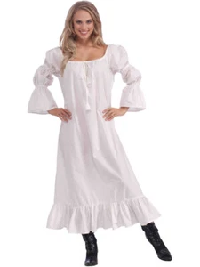 Womens Standard Size Renaissance Maiden Medieval Lady Costume Chemise - Picture 1 of 1