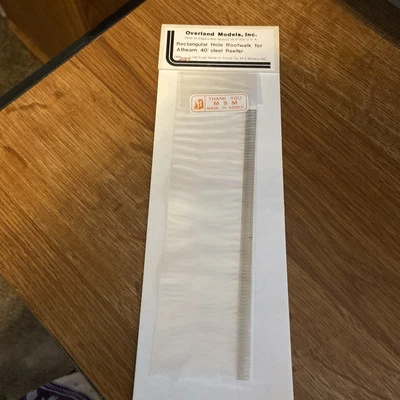 OVERLAND MODELS, INC OMI 2154 RECTANGULAR HOLE ROOFWALK  Athearn 40 ft - Image 1 of 2