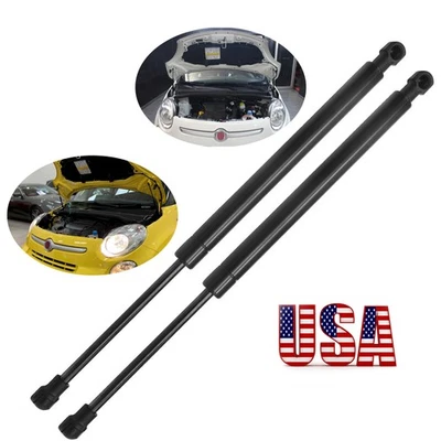 2PCS For Fiat 500L 2014-2020 Front Hood Lift Support Gas Shock Spring Struts - Image 1 of 4