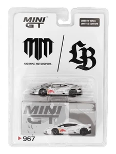 TSM Mini GT 967 Liberty Walk LB Works Lamborghini Huracan Mad Mike LB Blister - Picture 1 of 1