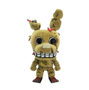 Five Nights At Freddy's FNAF Flocked Springtrap Funko Pop Vinyl Figure 110 2016 - Picture 1 of 4