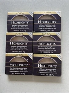 150 L'oreal Highlights Soft Sheen Highlighting Powder with Mirror 0,25 oz / 7 g - Bild 1 von 3